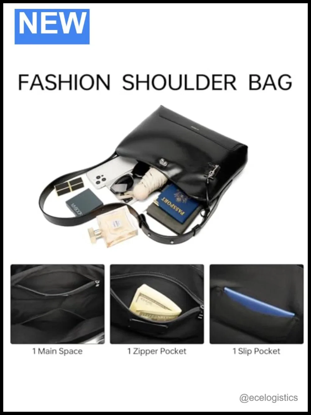 Genuine Leather Hobo Bag Women Designer Shoulder Crossbody Slouchy